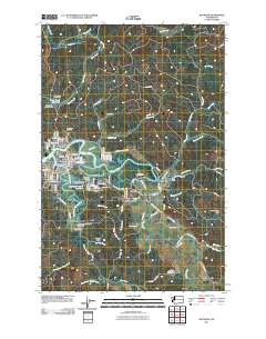 Raymond 2011 topographic map thumbnail