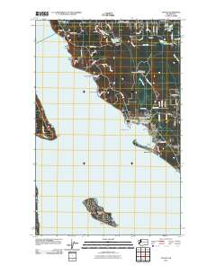 Tulalip 2011 topographic map thumbnail