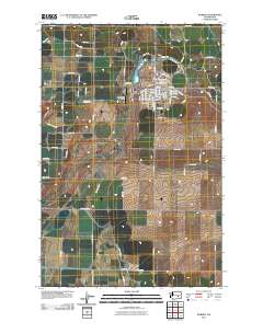 Warden 2011 topographic map thumbnail