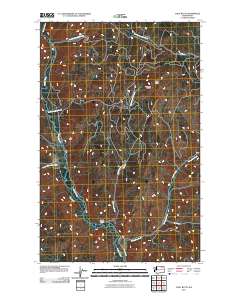 Cody Butte 2011 topographic map thumbnail