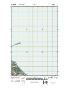 Dungeness OE E 2011 topographic map thumbnail