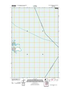 Roche Harbor OE S 2011 topographic map thumbnail
