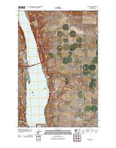 Vantage 2011 topographic map thumbnail