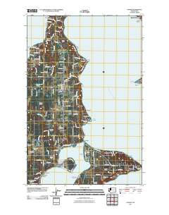 Vashon 2011 topographic map thumbnail