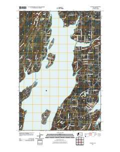 Vaughn 2011 topographic map thumbnail