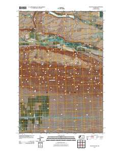 Wahatis Peak 2011 topographic map thumbnail