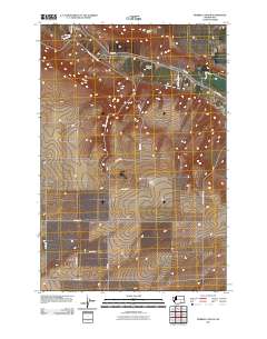 Webber Canyon 2011 topographic map thumbnail