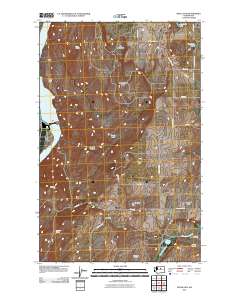 Wells Dam 2011 topographic map thumbnail