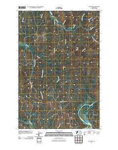 Western 2011 topographic map thumbnail