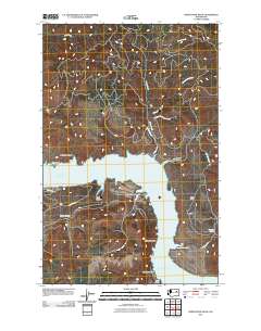 Whitestone Rock 2011 topographic map thumbnail