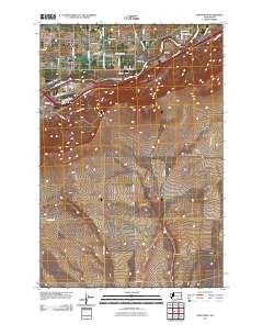 Whitstran 2011 topographic map thumbnail