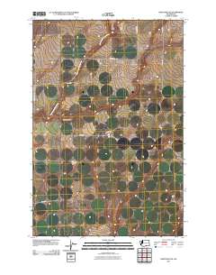 Whitstran SE 2011 topographic map thumbnail