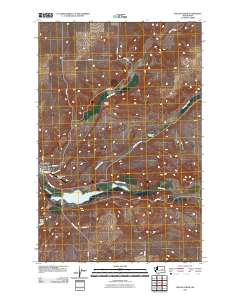 Wilson Creek 2011 topographic map thumbnail