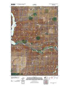 Wilson Creek NW 2011 topographic map thumbnail