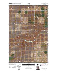 Wilson Creek SE 2011 topographic map thumbnail