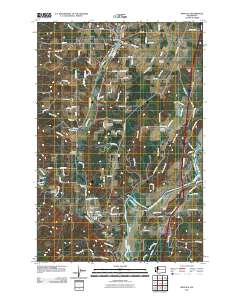 Winlock 2011 topographic map thumbnail