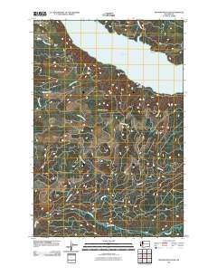 Winters Mountain 2011 topographic map thumbnail