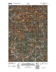 Woolford Creek 2011 topographic map thumbnail
