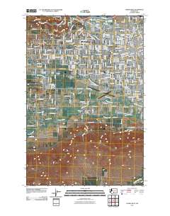 Yakima West 2011 topographic map thumbnail