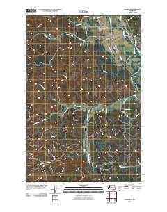 Cedarville 2011 topographic map thumbnail