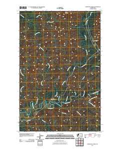 Christmas Creek 2011 topographic map thumbnail