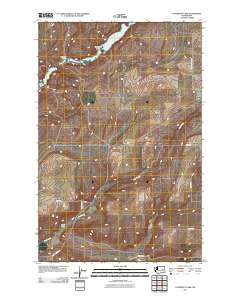 Coffeepot Lake 2011 topographic map thumbnail