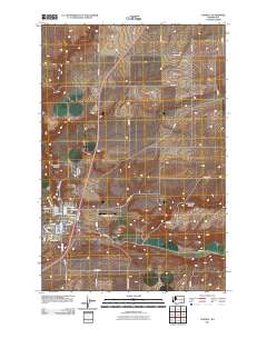 Connell 2011 topographic map thumbnail
