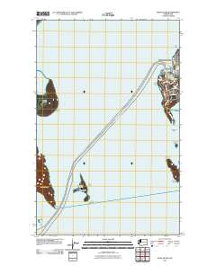Eliza Island 2011 topographic map thumbnail