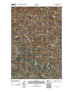 Elochoman Pass 2011 topographic map thumbnail