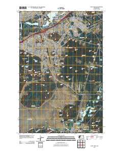 Fort Lewis 2011 topographic map thumbnail
