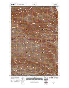Ginkgo 2011 topographic map thumbnail