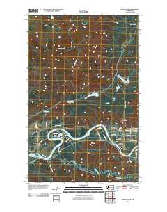 Grandy Lake 2011 topographic map thumbnail