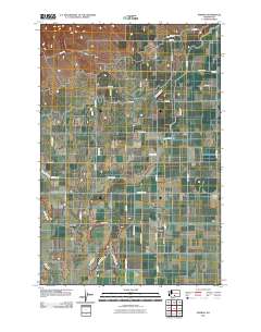 Harrah 2011 topographic map thumbnail