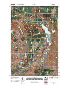 Scooteney Reservoir 2011 topographic map thumbnail