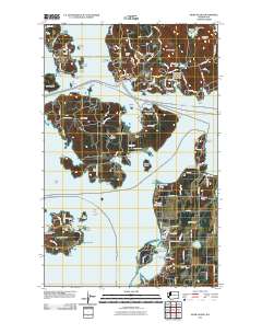 Shaw Island 2011 topographic map thumbnail