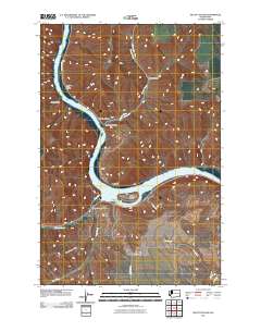 Silcott Island 2011 topographic map thumbnail