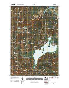 Silver Lake 2011 topographic map thumbnail