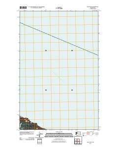 Slip Point 2011 topographic map thumbnail