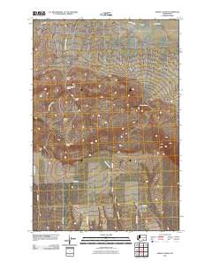 Snively Basin 2011 topographic map thumbnail
