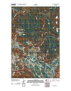 Snoqualmie 2011 topographic map thumbnail