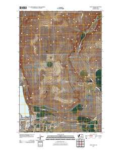 Soap Lake 2011 topographic map thumbnail