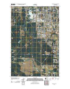 Spanaway 2011 topographic map thumbnail