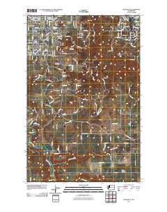 Spokane SE 2011 topographic map thumbnail
