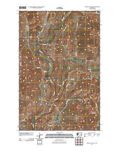 Sprague Lake NE 2011 topographic map thumbnail
