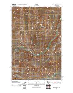 Sprague Lake SW 2011 topographic map thumbnail