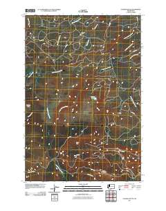 Stagman Butte 2011 topographic map thumbnail