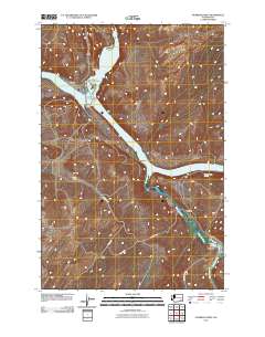 Starbuck West 2011 topographic map thumbnail