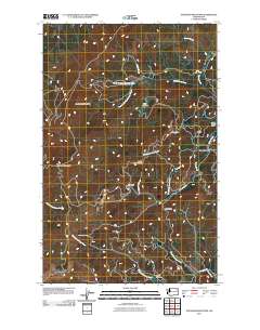 Stensgar Mountain 2011 topographic map thumbnail