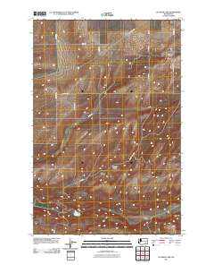 Sulphur Lake 2011 topographic map thumbnail