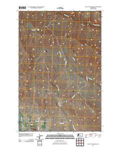 The Cottonwoods 2011 topographic map thumbnail